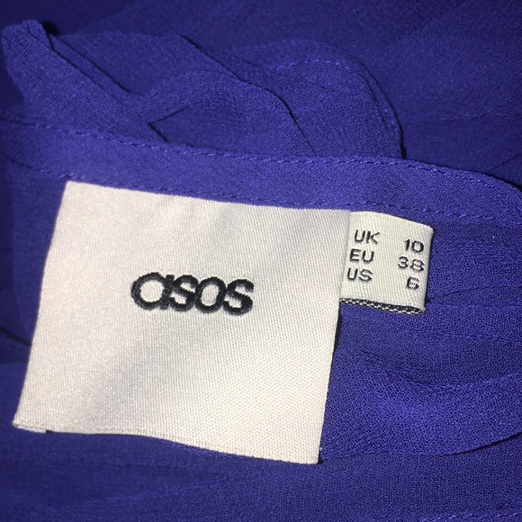 Royal blue ball gown by “asos” - Picture 7 of 9